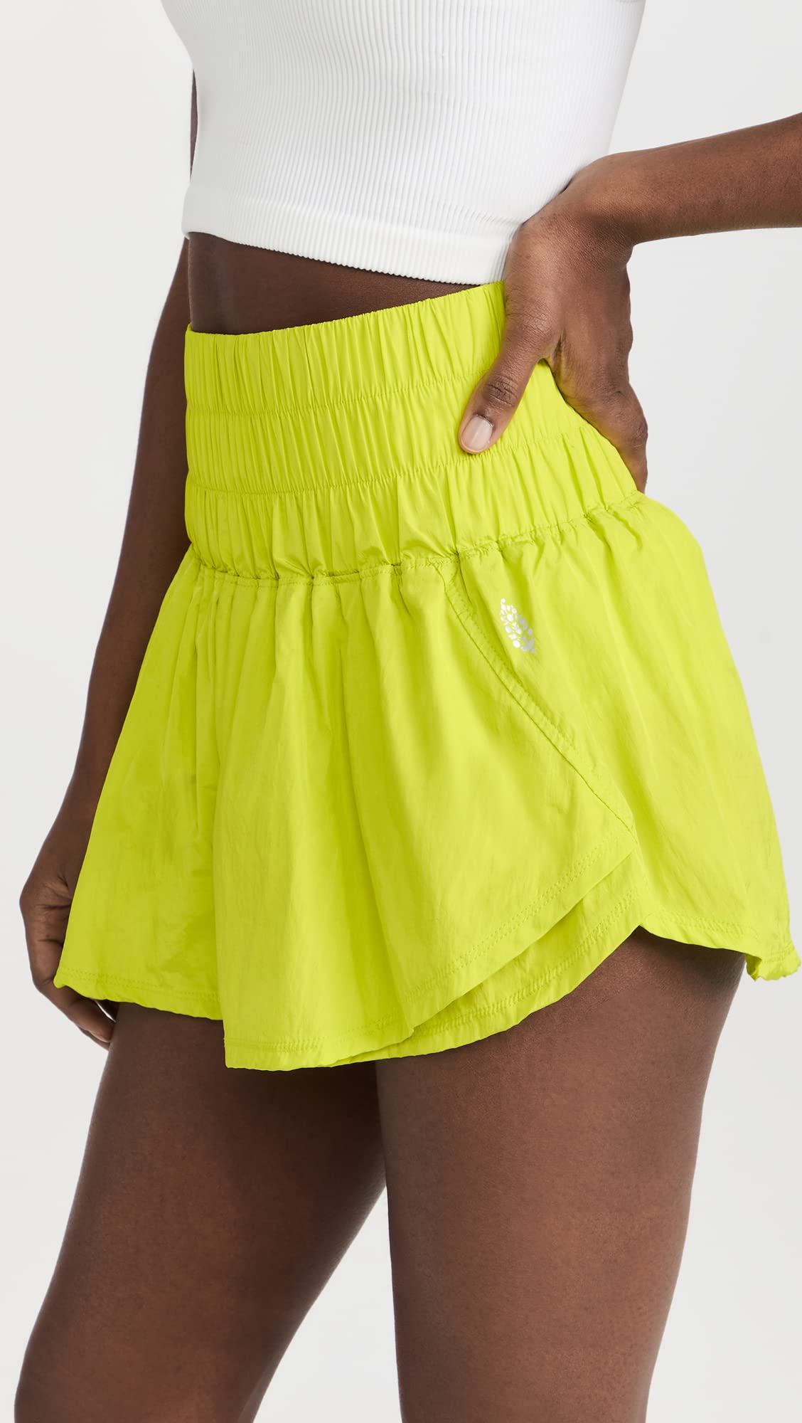 Free People Way Home Skort Limelight MD (Women's 8-10)