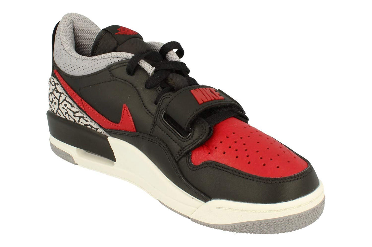 Nike Air Jordan Legacy 312 Low Mens Basketball Trainers CD7069 Sneakers Shoes (UK 11 US 12 EU 46, Black Varsity red 006)