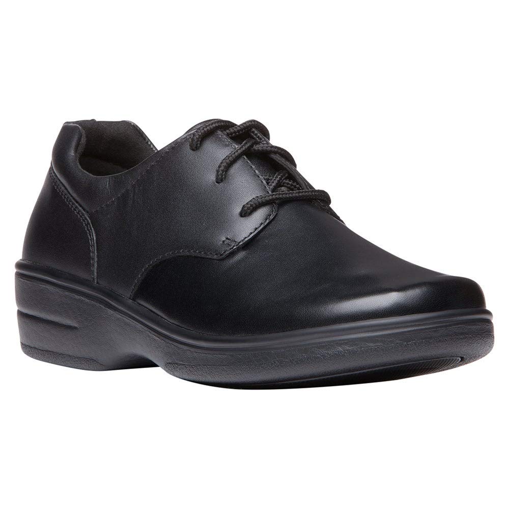 Propet Women's Alice Oxford, Black, 6 Medium US