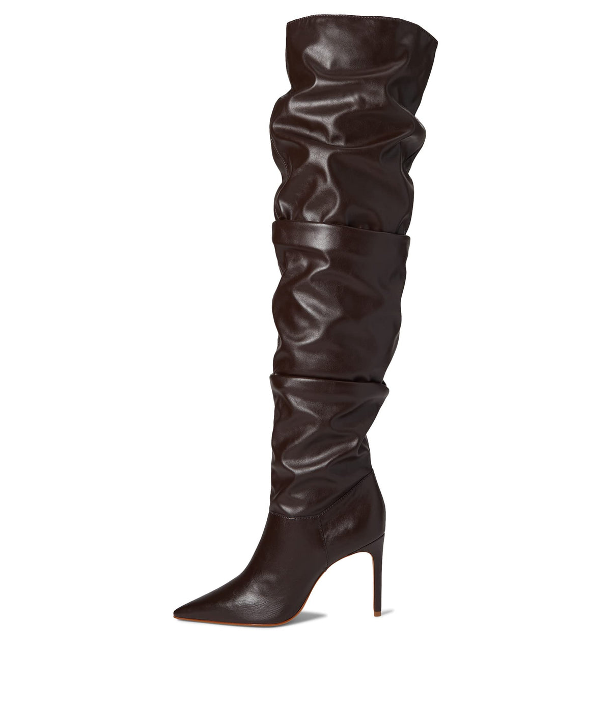 SCHUTZ Ashlee Over-The-Knee 7.5 Dark Chocolate