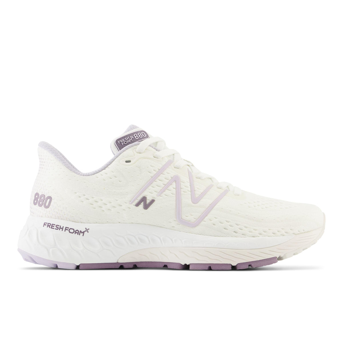 New Balance Women's Fresh Foam X 880 V13 Running Shoe 10.5 Sea Salt/Grey Violet