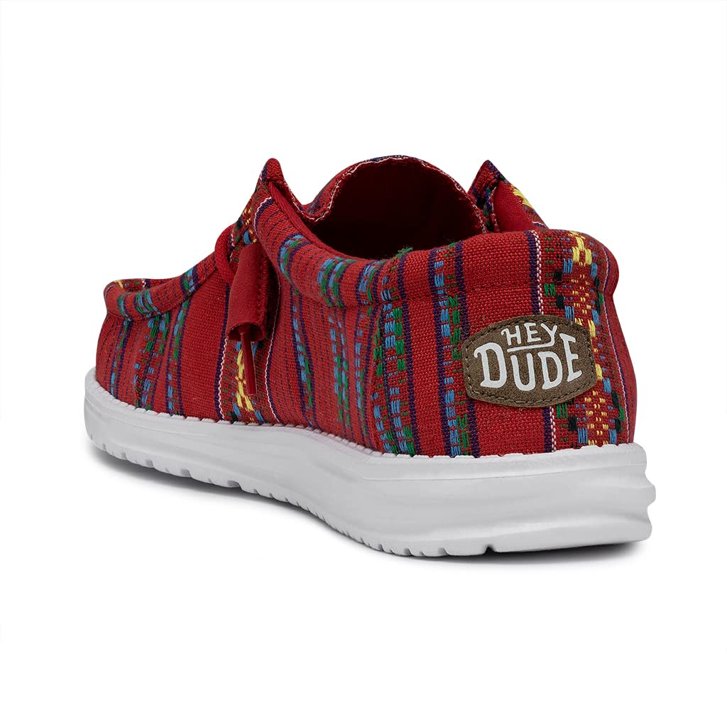 HEYDUDE Men's Wally Serape Sedona Size 14 | Men's Loafers | Men's Slip On Shoes | Comfortable & Light-Weight