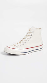 Converse All Star '70s High Top Unisex Sneakers, Parchment, Off White, 6 US Women/4 US Men