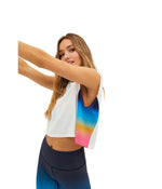 Beach Riot Gail Muscle Tank Small Ocean Sunset