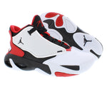 Jordan Boy's Max Aura 4 (Big Kid) White/Black/University Red 7 Big Kid M