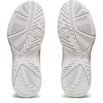 ASICS Women's Upcourt 4 Indoor Sport Shoes, 8.5, White/Champagne