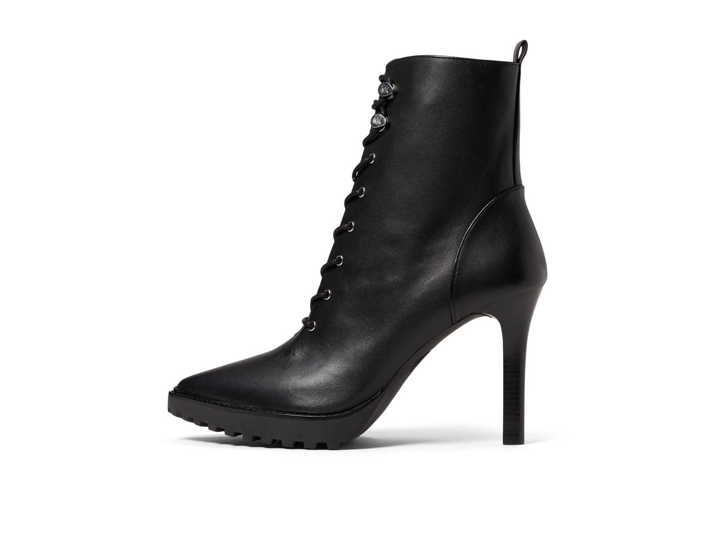 Michael Kors Kyle Lace-Up Bootie Black 5.5 M