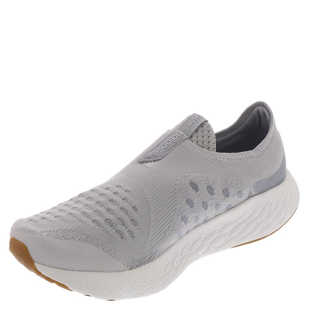 New Balance Women's Fresh Foam X 1080 Unlaced V1 Running Shoe, Light Aluminum/Silver Mink, 8 Wide