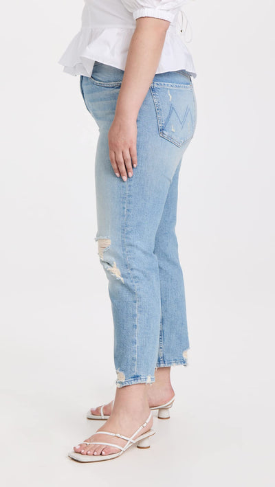 MOTHER Women's Superior The Tomcat Jeans 33 Regular The Confession