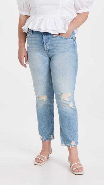 MOTHER Women's Superior The Tomcat Jeans 33 Regular The Confession