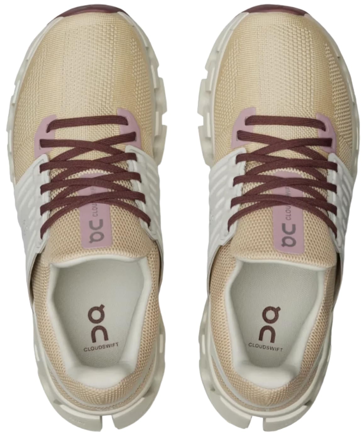 On Women's Cloudswift 3 AD Sneakers, Savannah/Ice, 10 Medium US