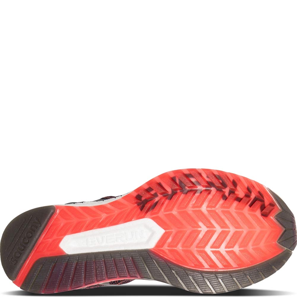 Saucony Women's Running Shoes 7.5 Red Viz Red Blk Gry 2