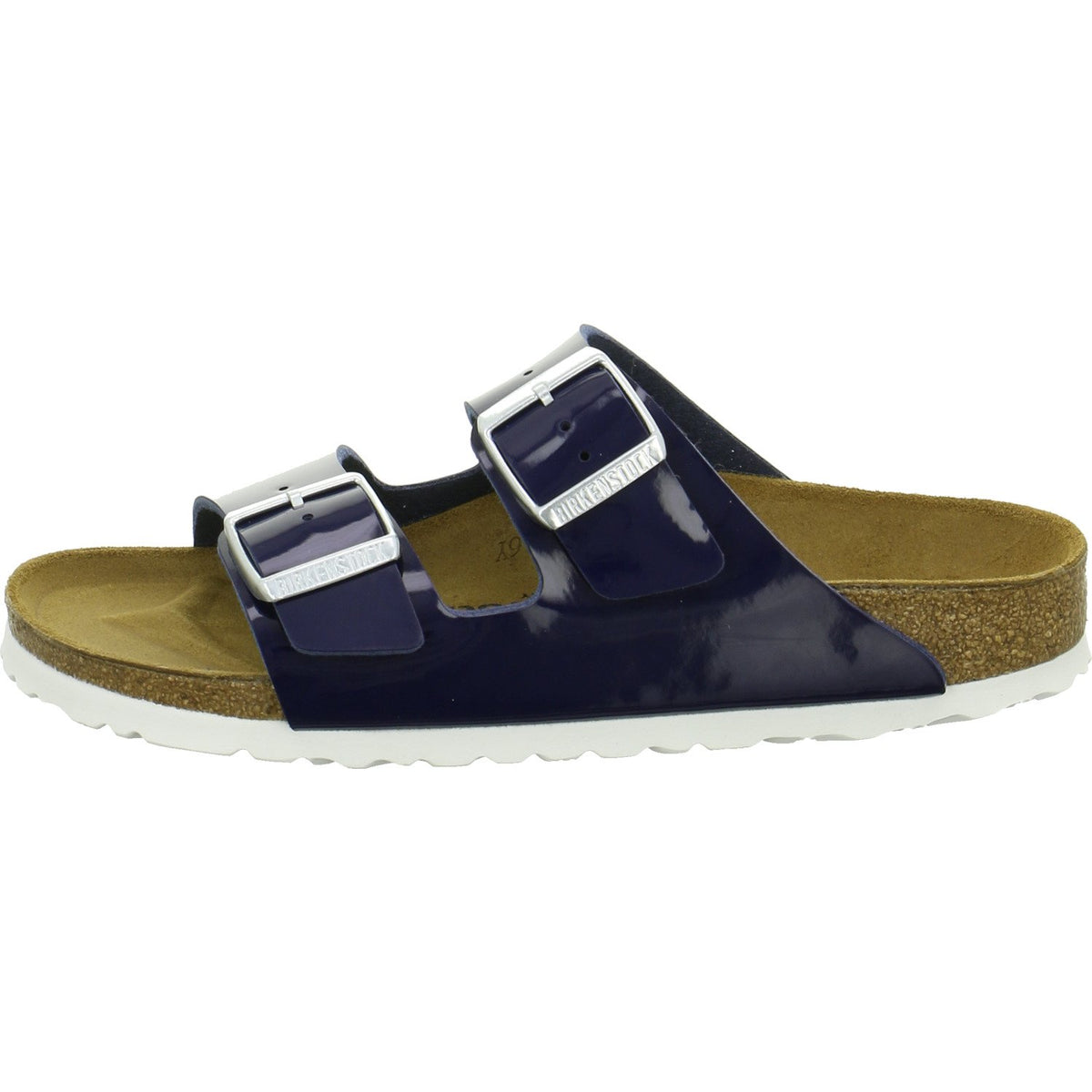 Birkenstock Women's Bout Ouvert Open, Blau Dress Blue Lack, 6.5 Narrow