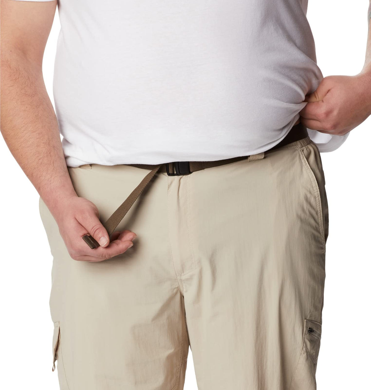 Columbia Men's Silver Ridge Cargo Pant Standard 44W x 30L Fossil