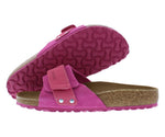 Birkenstock Women's Oita Sandals (Fuchsia Tulip, US Footwear Size System, Adult, Women, Numeric Range, Narrow, 7, 7.5)