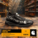 Carhartt Men's Force 3-Inch SD Soft Toe Work Sneaker, Black - 11.5 W
