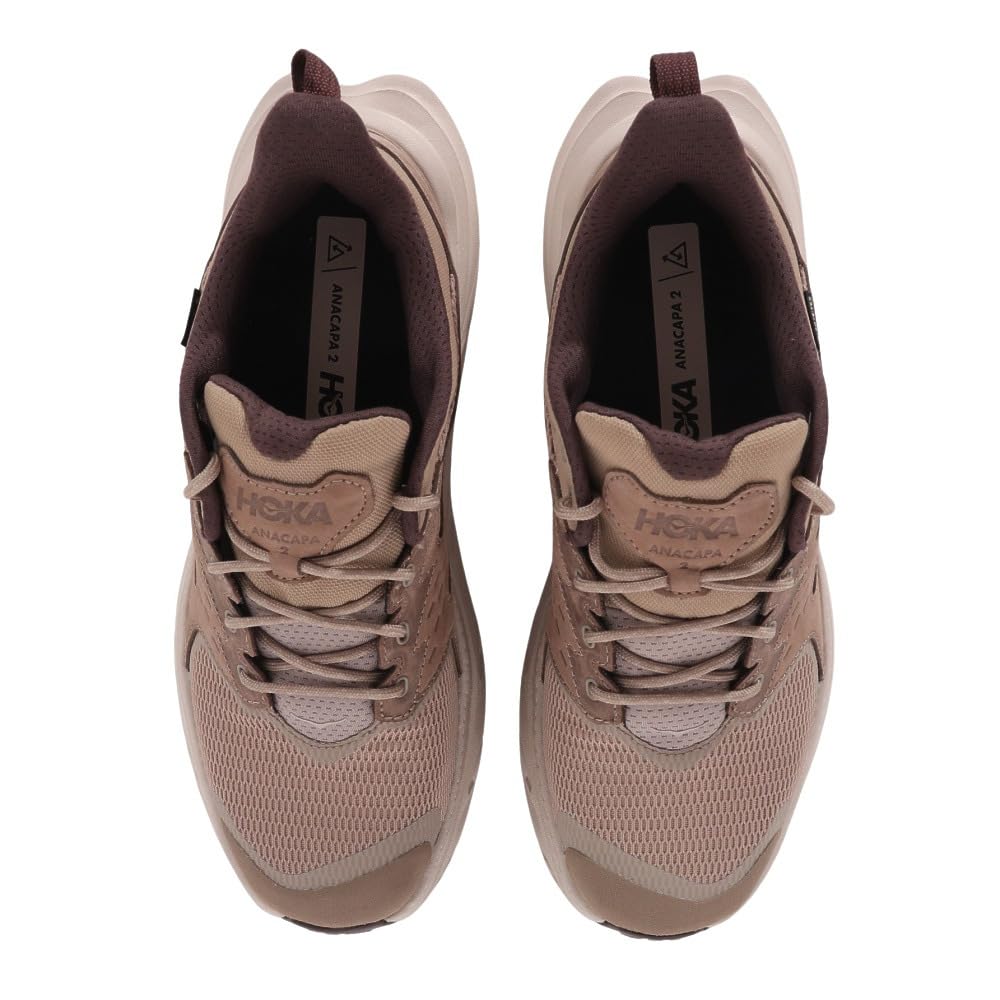 Hoka Anacapa 2 Low G-TX Mann Trail running shoes Beige, Dune Oxford Tan, 10 Men