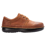 Propét Men's Villager Oxford Walking Shoe, Cognac, 14 Narrow