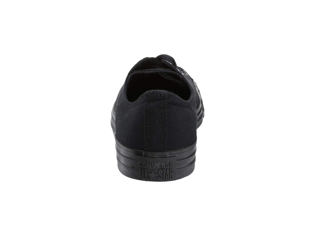 Converse Unisex Low TOP Black Mono Size 7 M US Women / 5 M US Men