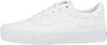 Vans Women's Ward Canvas Trainers Sneaker 9.5 Checkerboard White White