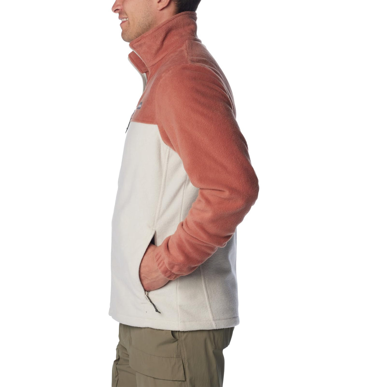 Columbia Men's Steens Mountain Full Zip 2.0, Auburn/Dark Stone, Small