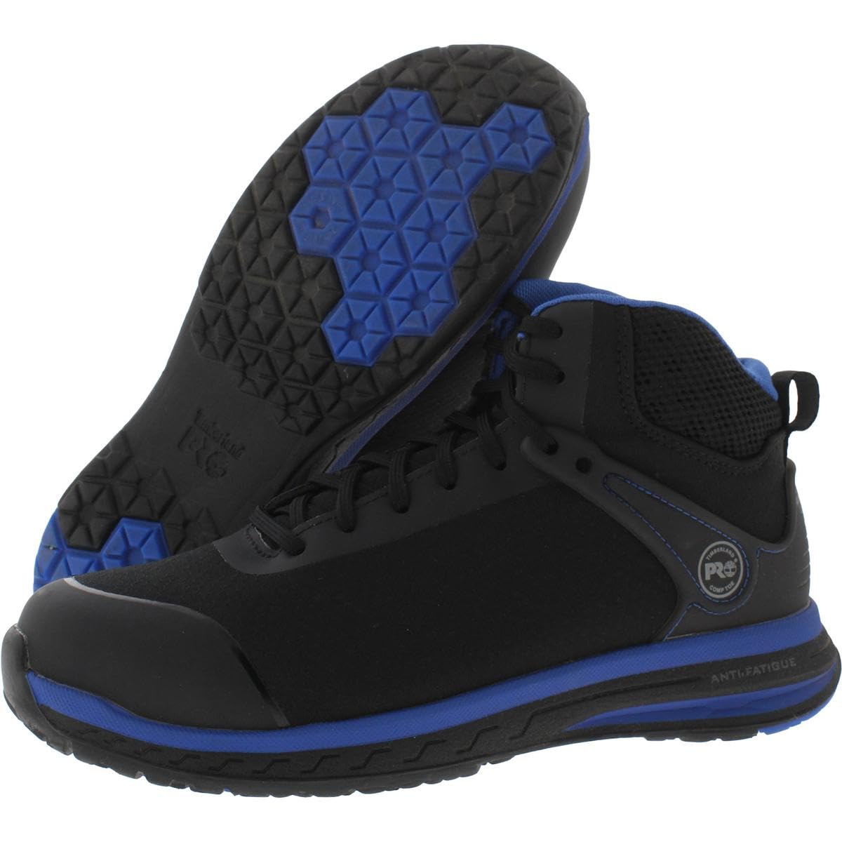 Timberland Day One Safety Drivetrain Mid Composite Safety Toe 7 Black/Pantone Blue