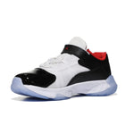Jordan 11 CMFT Low (Little Kid) White/University Red/Black 2 Little Kid M
