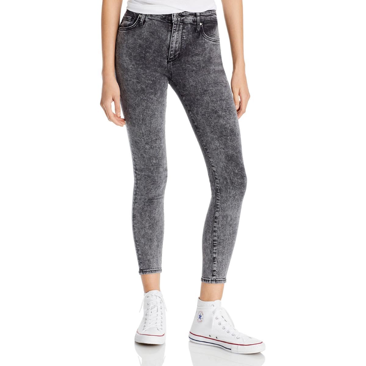 AG Adriano Goldschmied Farrah High-Rise Skinny Ankle in Identity Identity 27 28
