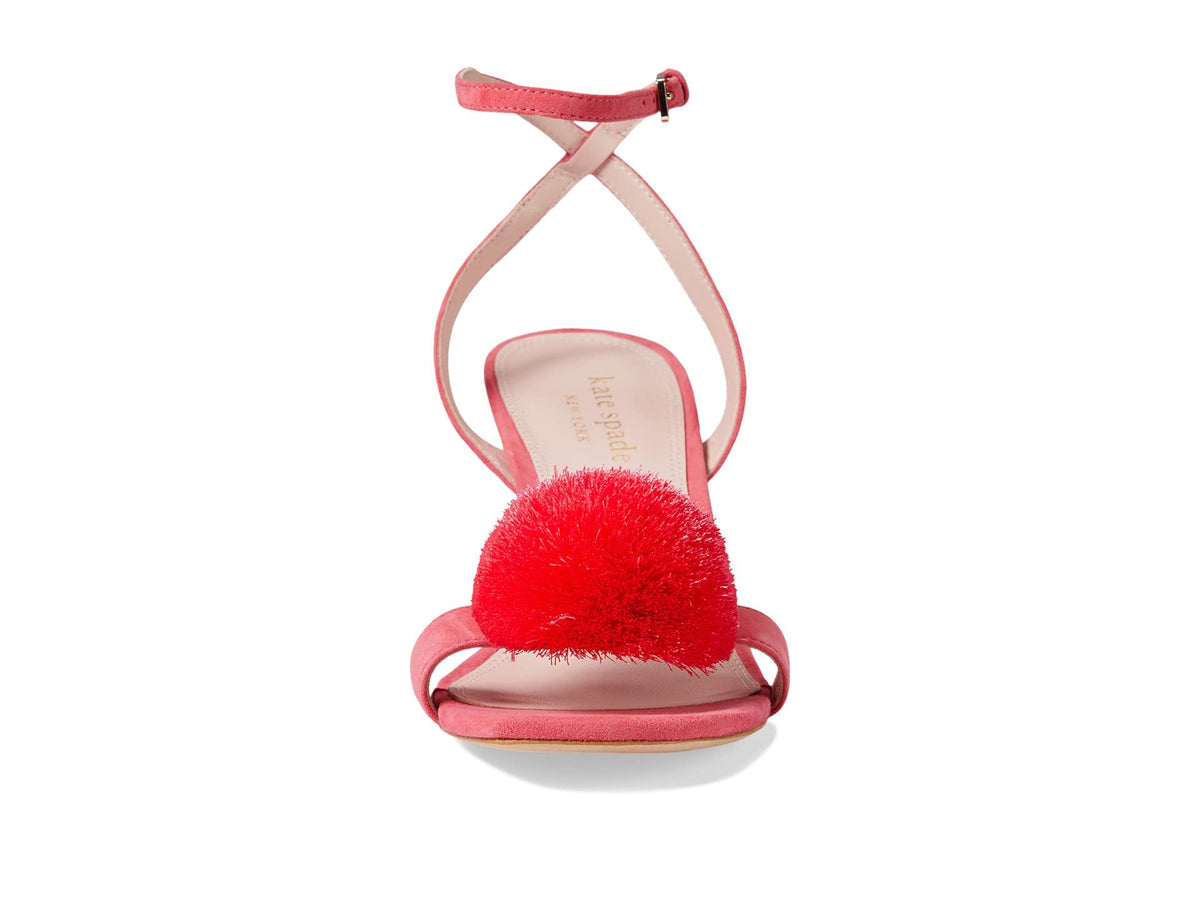 kate spade new york Amour Pom Sandal Pink Peppercorn 7.5 B (M)