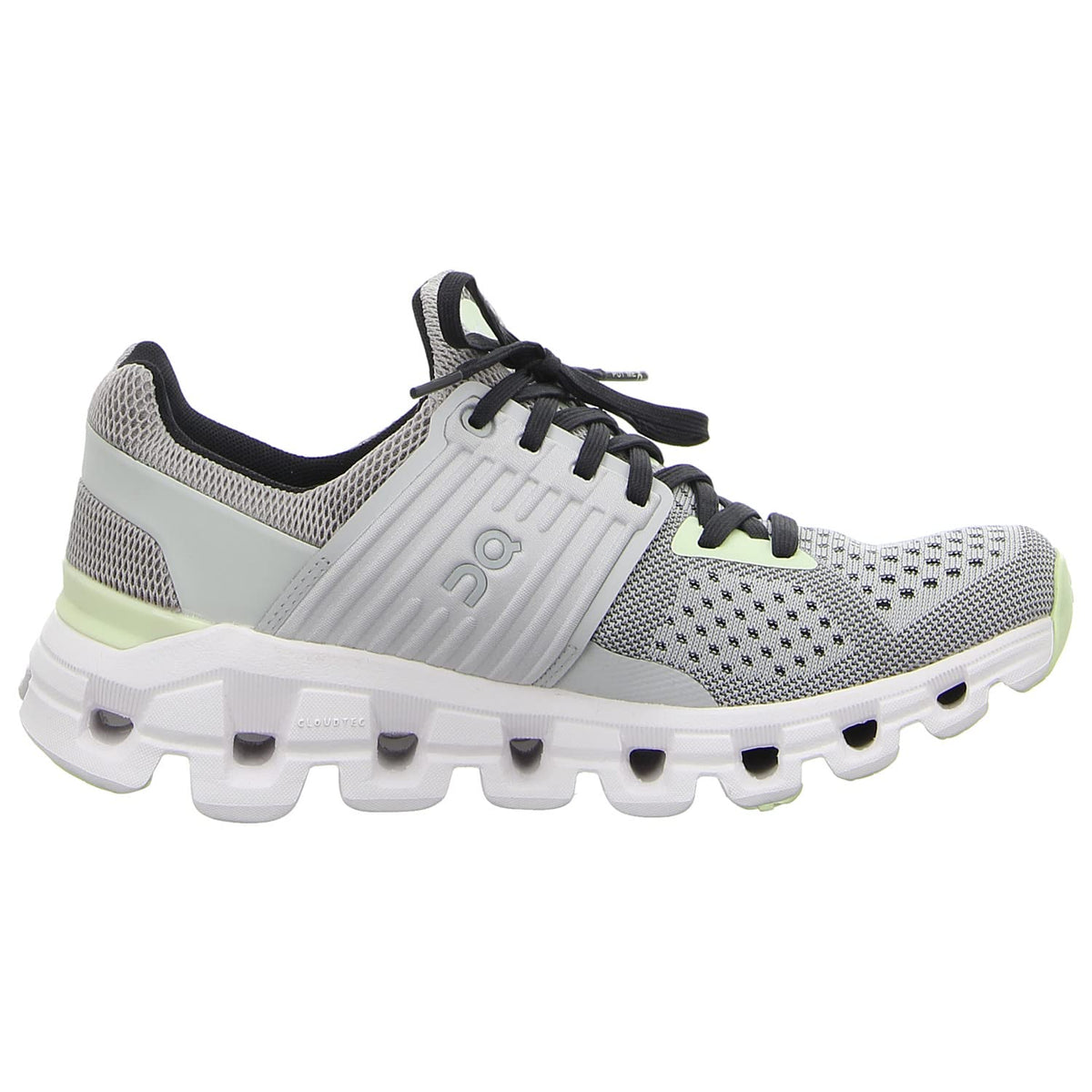 On Women's Cloudswift PR Sneakers, Alloy | Glacier, Grey, 6.5 Medium US