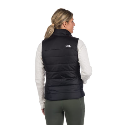The North Face Womens Flare Vest, TNF Matte Black, XX-Large