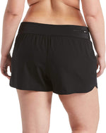 Nike Women's Solid Element Swim Boardshorts Black 3X