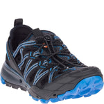 Merrell J50365: Men's Choprock Sieve Granite/Blue Running Shoe (9.5 D(M) US Men)
