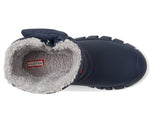Hunter Snow Boots (Little Big Kid) Rain, Dark Blue, 1 US Unisex