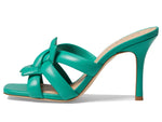 Coach Kellie Leather Sandal Bright Green 6.5 B (M)