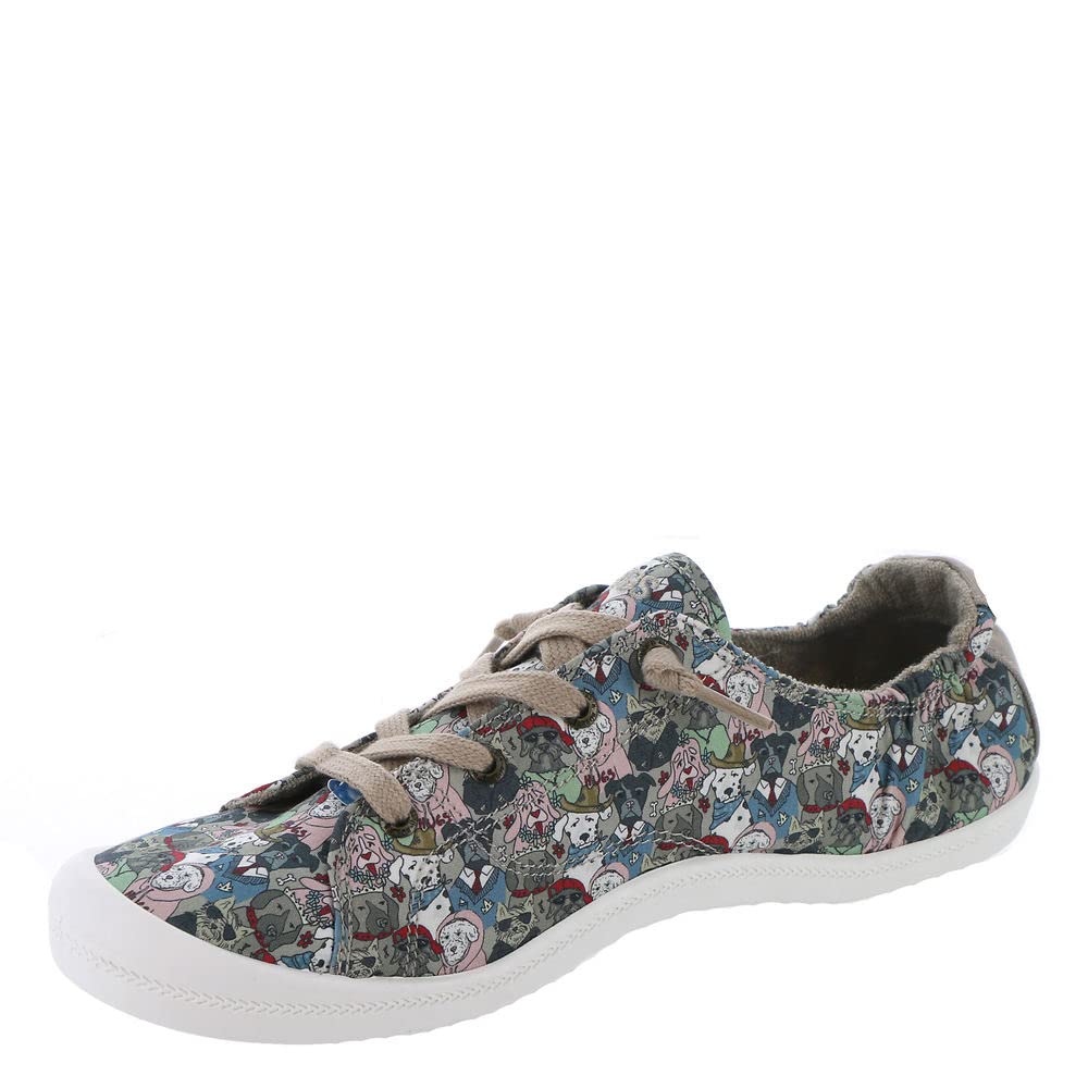 Skechers BOBS Women's 114065 Sneaker, Taupe Multi, 8