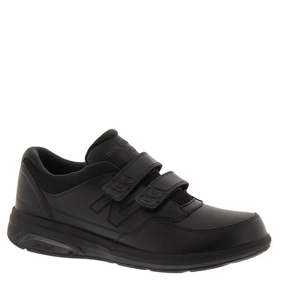 New Balance Men's 813 V1 Hook and Loop Walking Shoe, Black, 7