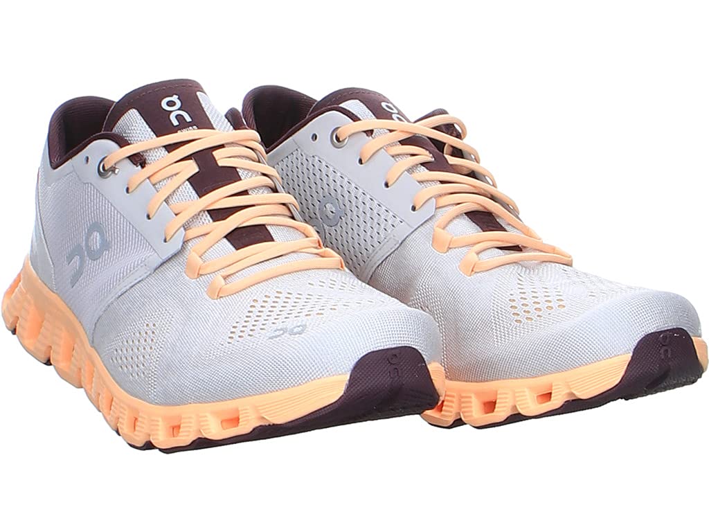 On Women's Cloud X Sneakers, Silver | Almond, 10.5