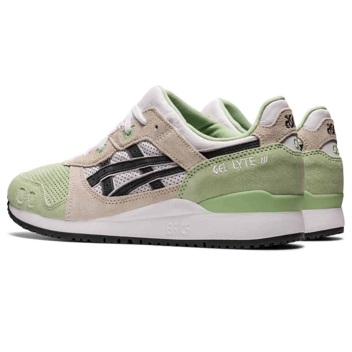 ASICS Men's Gel-Lyte III OG Sportstyle Shoes, 11.5, Jade/Obsidian Grey