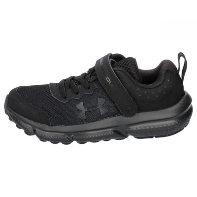 Under Armour Boys' Pre School Assert 10 Alternate Closure, (002) Black/Black/Black, 3, US