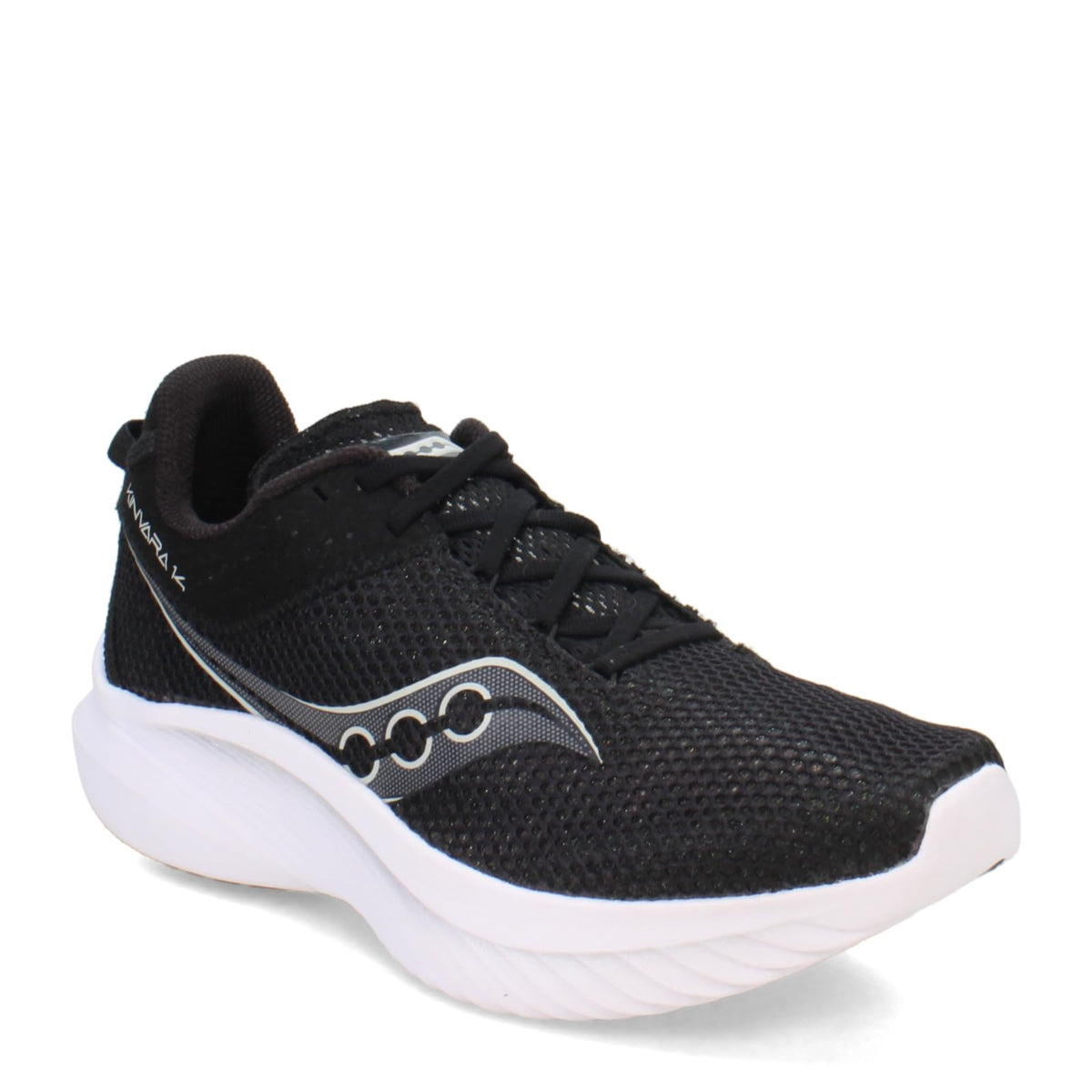 Saucony Women's Kinvara 14 Sneaker, Black/White, 11.5
