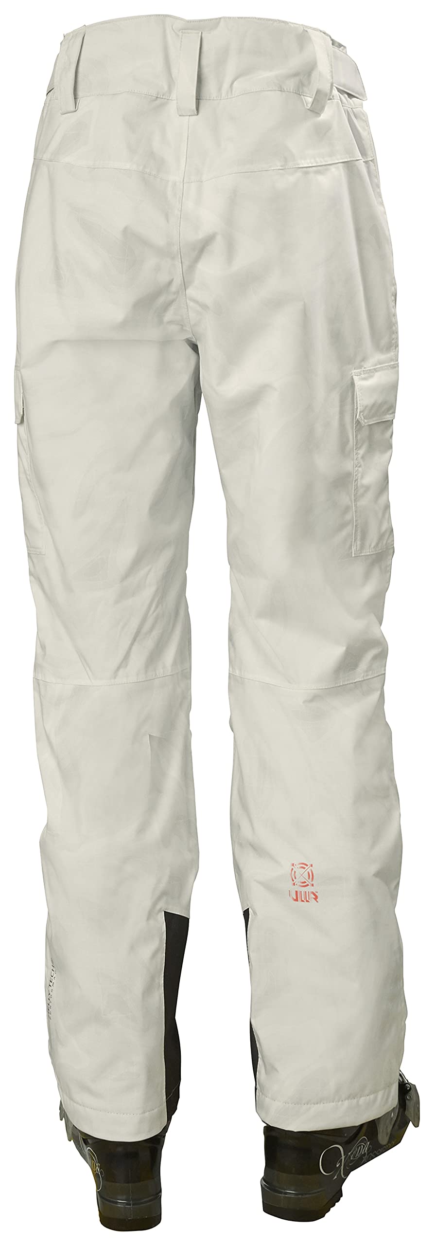 Helly-Hansen Womens Switch Cargo Insulated Waterproof Ski Pant, 048 Snow, Large