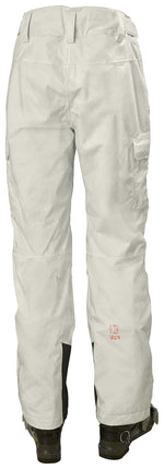 Helly-Hansen Womens Switch Cargo Insulated Waterproof Ski Pant, 048 Snow, Large
