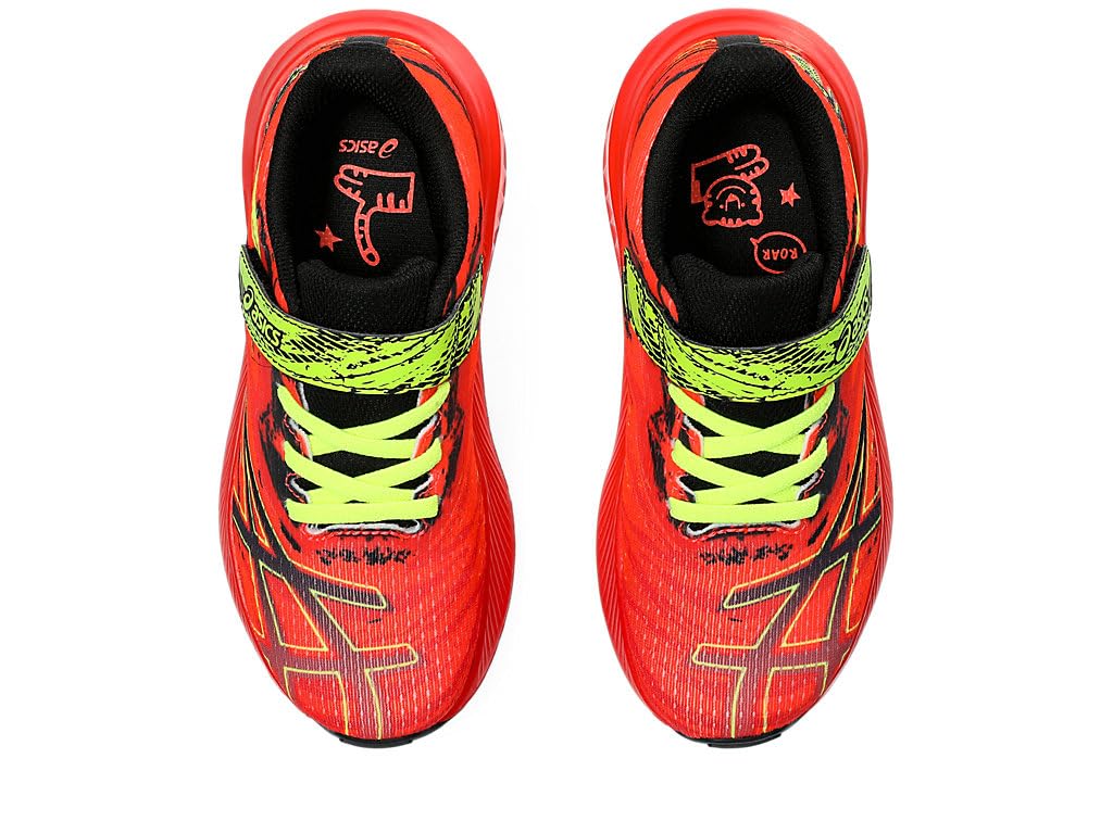 ASICS Boy's Pre Noosa Tri 15 PS (Toddler/Little Kid) Sunrise Red/Black 1 Little Kid M