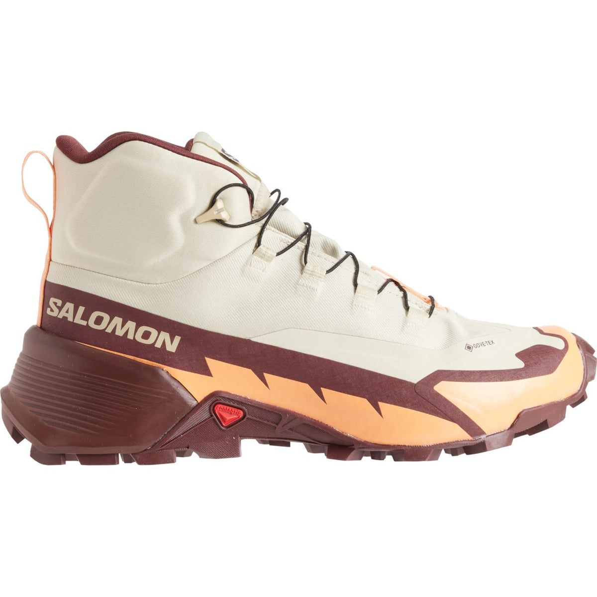 Salomon Cross Hike Mid GTX 2 for Women, Alfalfa/Cantaloupe, 9