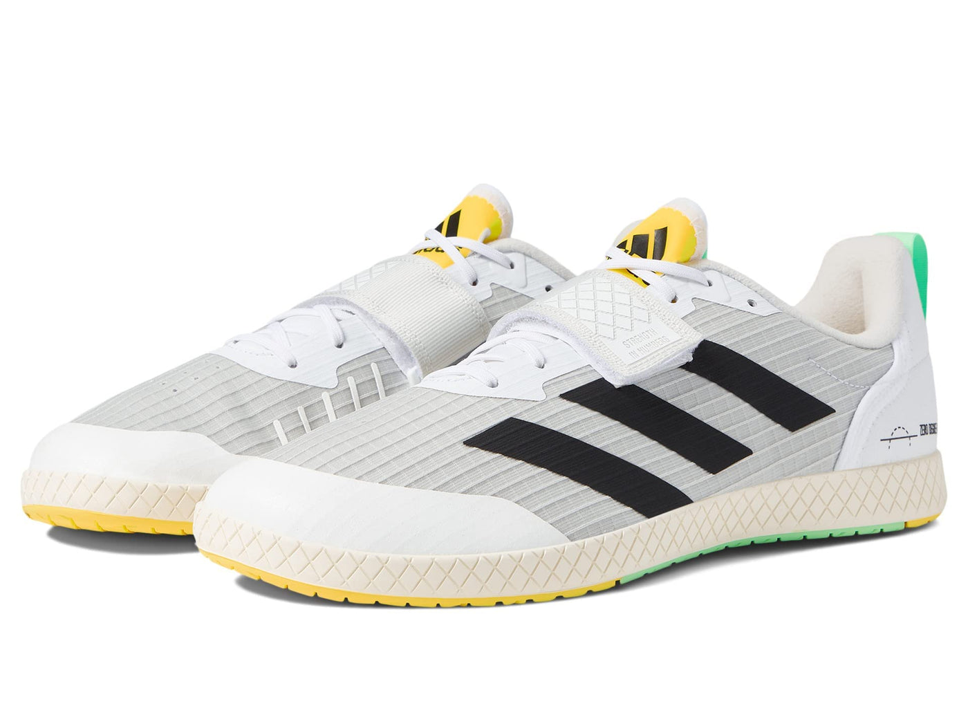 adidas The Total White/Black/Grey One Men's 7, Women's 8 Medium
