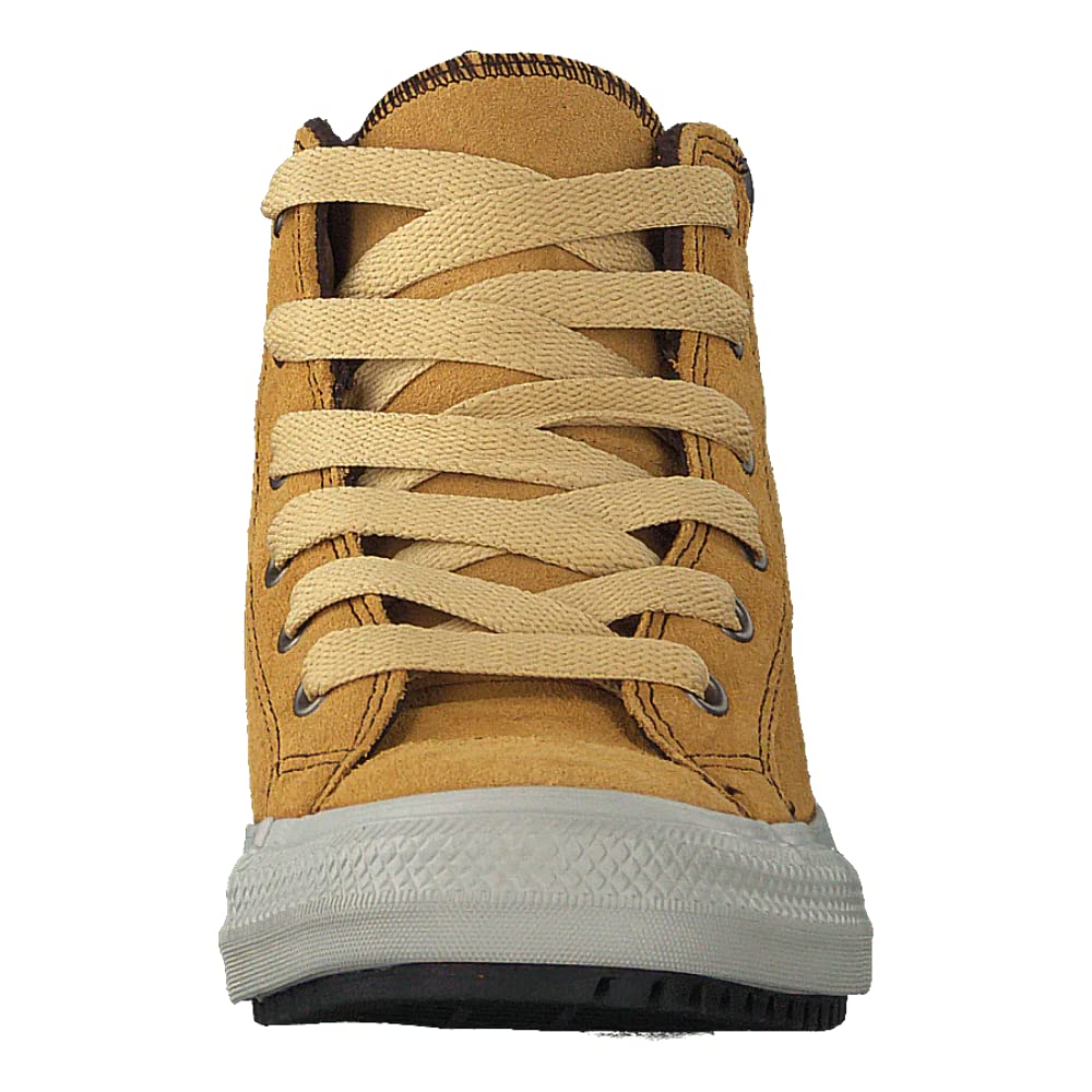 Converse Girl's Chuck Taylor All Star Pc Boots On Mars Sneaker, Wheat/Pale Wheat/Birch Bark, 11 M US Little Kid