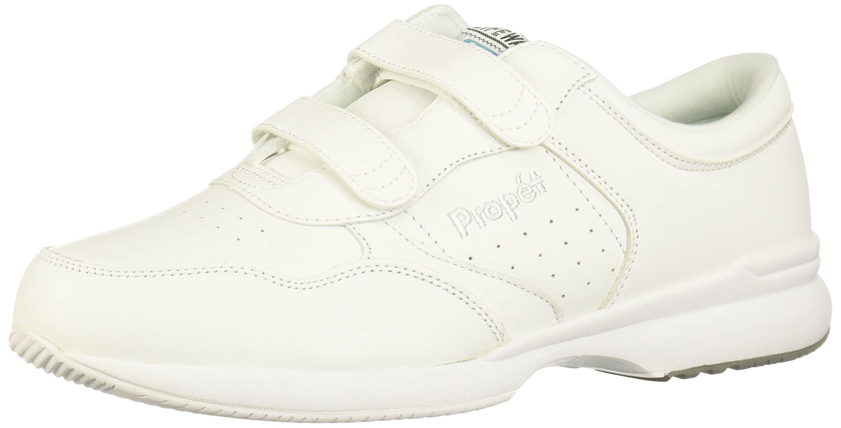 Propet Mens LifeWalker Strap Sneakers Shoes Casual - White - Size 10.5 3E