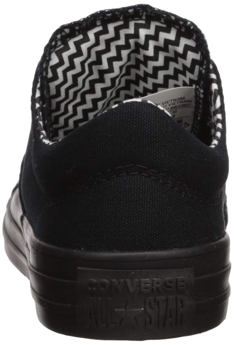 Converse Women's Chuck Taylor All Star Madison Glam Dunk Sneaker 9.5 Black/White/Black