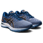 ASICS Men's Gel-Nimbus 22 Running Shoes, 8.5, Glacier Grey/Graphite Grey